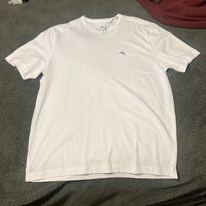 Never been worn, had tags on it hanging in the closet and they ripped off.